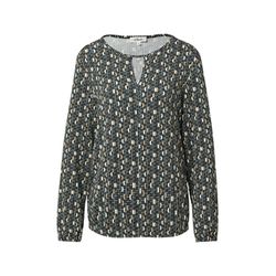 s.Oliver Red Label Relaxed fit tunic blouse - blue (69B0)