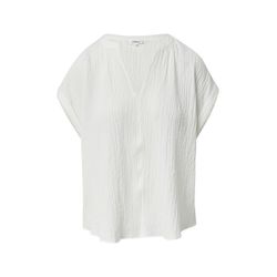 s.Oliver Red Label Blouse structurée en mélange de viscose - blanc (0210)
