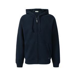 s.Oliver Red Label Sweatjacke mit Kapuze und Raglanärmeln - blau (5978)