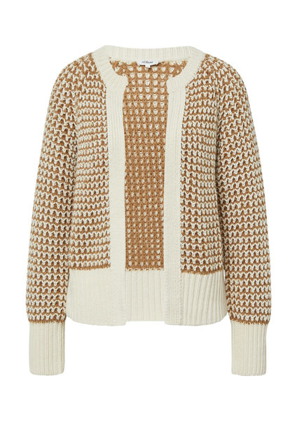 Red Label Strickjacke mit Raglanärmeln im Relaxed Fit - Main Image