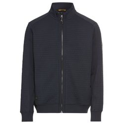 Camel active Sweatjacke mit feuchtigkeitsregulierendem Materialmix - blau (48)