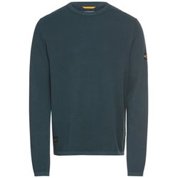 Camel active Pullover aus reiner Baumwolle - blau (47)