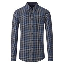 Casamoda Casual Fit: Freizeithemd - blau (100)
