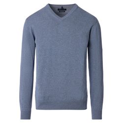 Casamoda V-neck jumper - blue (741)