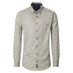 Casamoda Casual Fit: Freizeithemd - grün (300)