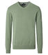 Casamoda V-neck jumper - green (387)