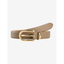 Brax Leather belt with feminine buckle - brown (53)