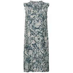 Street One Gemustertes Tunika-Kleid - blau (37020)