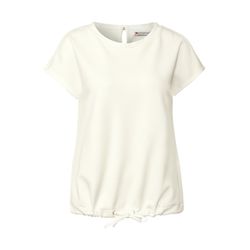 Street One Shirt mit feiner Struktur - weiß (10108)
