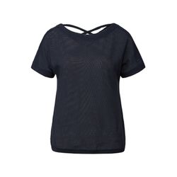 Street One summer structure shirt - blue (16859)