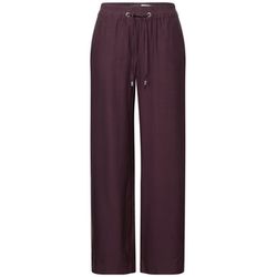 Cecil Wide Leg Strukturhose - Style Neele - rot (16900)