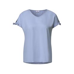 Cecil Blusenshirt mit Struktur - blau (16936)