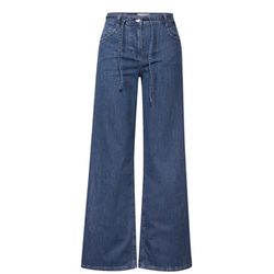 Cecil Flared Wide Leg Jeans - blue (10283)