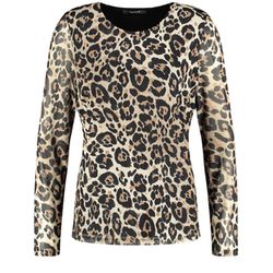 Taifun Long-sleeved T-shirt - beige/white (09622)