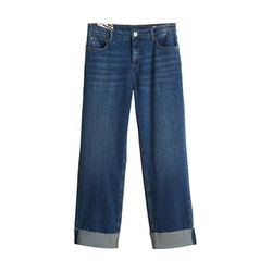 Opus  Boyfriend Jeans - Lani turn up - blau (70260)