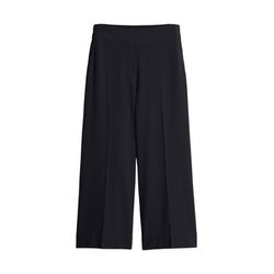 Opus Wide Culotte aus Viskosekrepp - Misha crepe - schwarz (900)
