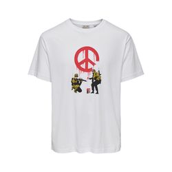 Only & Sons T-Shirt - Onsbanksy - weiß (209112001)