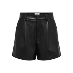 Only Short mit hoher Taille - Onlsmooth - schwarz (177911)