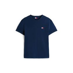 Tommy Jeans Tommy Badge Crew Neck T-Shirt - blue (C1G)