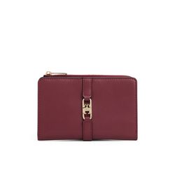 Tommy Hilfiger Bifold wallet with TH monogram - red/violet (VLP)