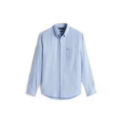 Tommy Hilfiger Regular fit shirt made of brushed flannel - blue (C1O)