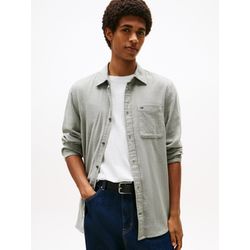 Tommy Jeans Regular Fit Flannel Shirt - green (MRH)