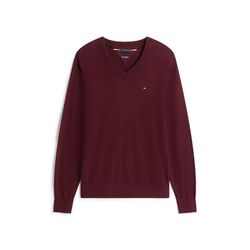 Tommy Hilfiger Pullover aus Baumwoll-Kaschmirmix - rot (XIH)
