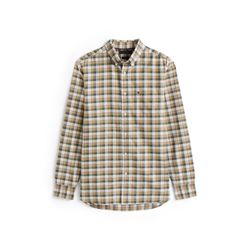 Tommy Hilfiger Regular fit checked shirt made of Oxford cotton - beige (0L0)