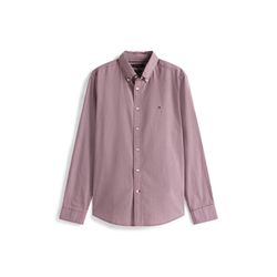 Tommy Hilfiger TH Flex Regular Fit Shirt with Vichy Check - red (0QJ)