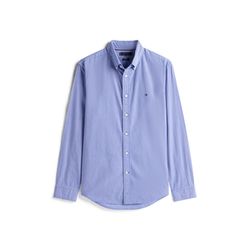 Tommy Hilfiger TH Flex Regular Fit Shirt with Vichy Check - blue (0MS)