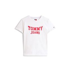 Tommy Hilfiger Varsity T-Shirt mit Rundhalsausschnitt - weiß (YBL)