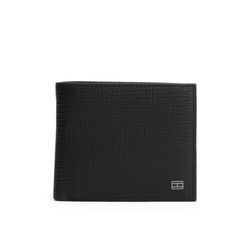 Tommy Hilfiger Hilfiger Flag Bifold Leather Wallet - black (BDS)