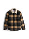 Tommy Jeans Kariertes Teddy-Overshirt - schwarz (BDS)
