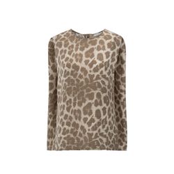 Yaya Printed sleeveless top - beige/brown (999511)