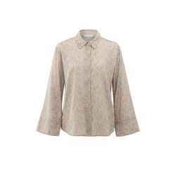 Yaya Leopard print shirt - beige/brown (999481)