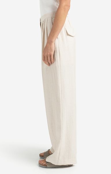 Yaya Strukturierte gewebte Hose   - beige (99954)