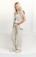 Yaya Ärmelloser Blazer mit Satin-Details - beige (44501)