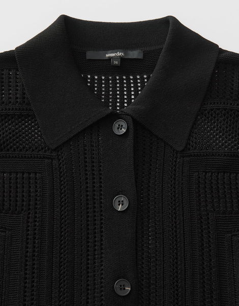 someday Strickcardigan - Tiandra - schwarz (900)