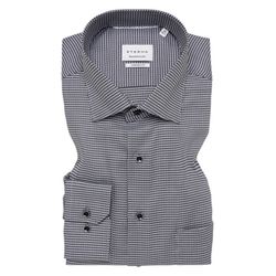 Eterna Comfort Fit: Hemd im Dobbydesign - grau (38)