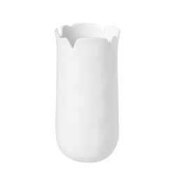 Räder Flower-shaped vase (Ø7.8x15.5cm) - white (0)