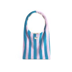 WOUF Einkaufstasche - Lanzarote - cyan/pink (00)
