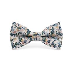 Mr. Célestin Bow tie - Byodo - beige/blue/green (Green Horizon)