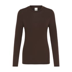 ICHI Long sleeve shirt - Ihphiluca - brown (190915)
