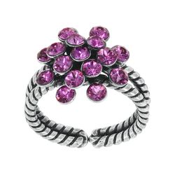 Konplott Ring - Magic Fireball - pink/silver (0040)