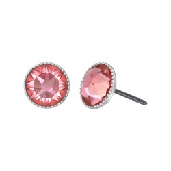 Konplott Earrings - Black Jack - red (0040)