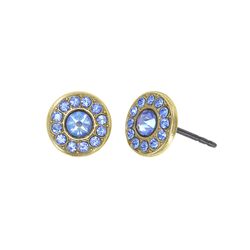 Konplott Boucles d'oreilles - Spell On You - bleu/gold (0040)