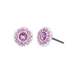 Konplott Earring stud - Spell On You - pink/silver (0040)