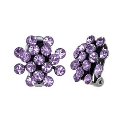 Konplott Earrings - Magic Fireball - violet (0040)