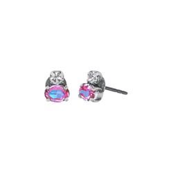 Konplott Ohrstecker - Daily Desire - blau/pink (0040)