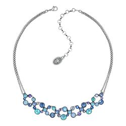 Konplott Necklace - Shopping Drops - blue/silver/violet (0040)